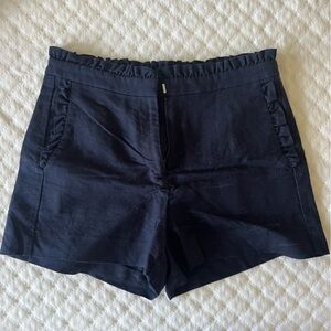 J. Crew Navy Blue high-waisted shorts